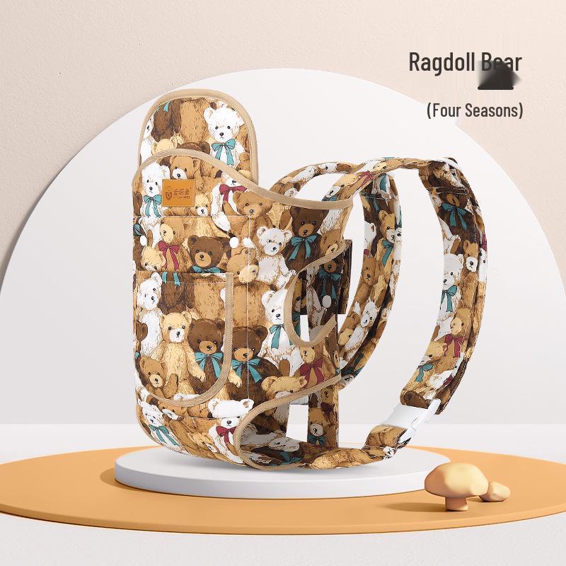 Newborn Dual-Use Front and Back Baby Carrier: Hands-Free, Simple Design for Outings