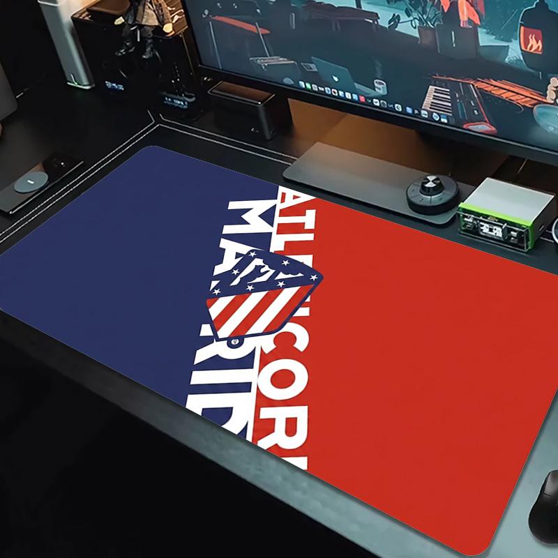 Atletico Madrid Mouse Pad Large Gaming Table Cushion Non-slip Laptop Tablet Big Mousepad XXL Mat Mini PC Playmat With Lock edge_xia
