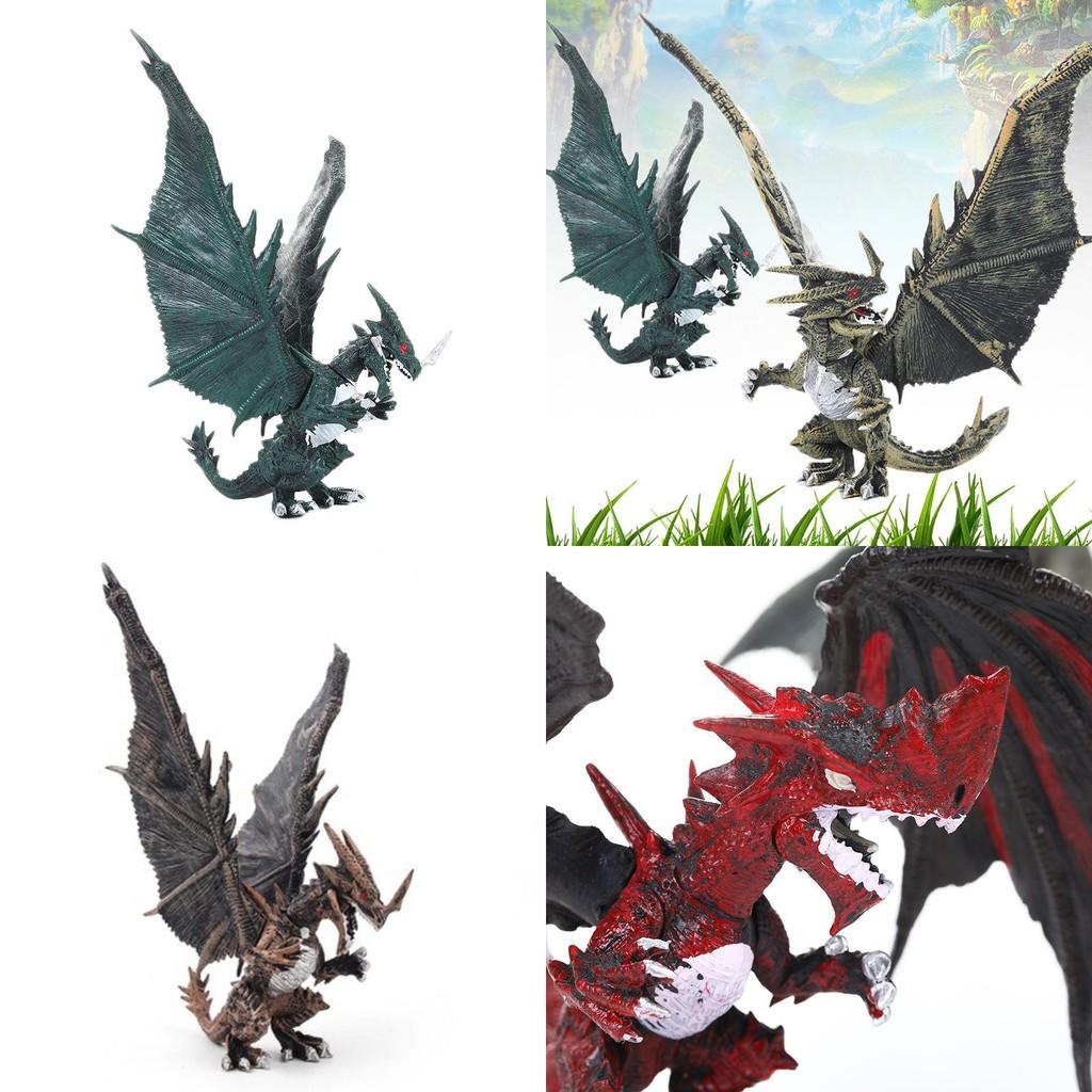15cm Durable Pvc Magic Dragon Dinosaurs Archaeopteryx Figure Toy Doll Model