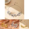 Leaf Stylish Silver Earrings Modern Alloy Chic Feminine Jewelry For Women