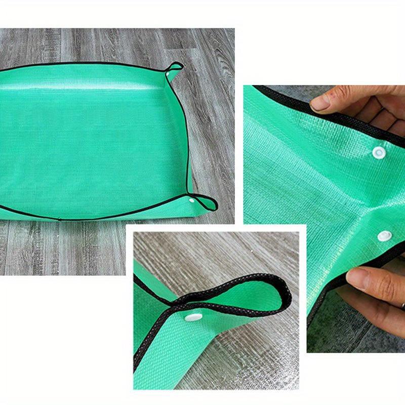 1pc Horticultural Flowerpot, Transplanting Mat, Square Small Mat, Indoor Operation, Organizing Flowerpot, Soil Changing Mat