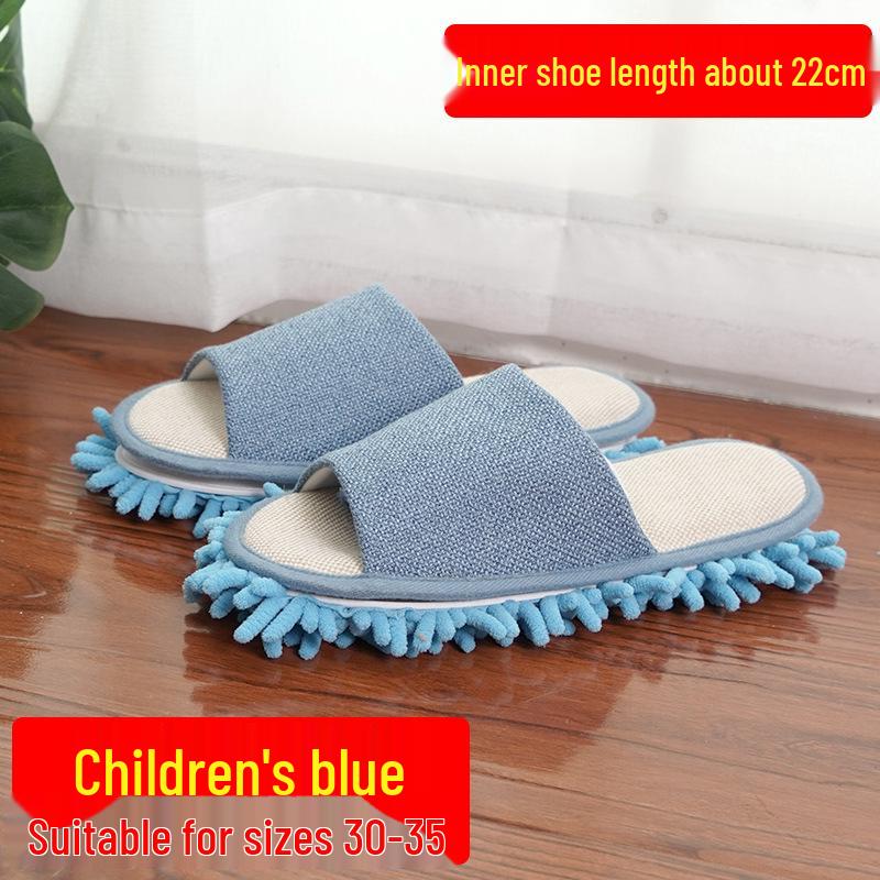 Papuci de mop detașabili și lavabili pentru curățarea silențioasă a podelei