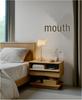 Nordic Minimalist Rechargeable Fabric Table Lamp - Retro High-End Bedside Night Light