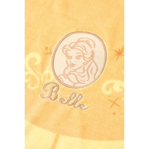 Skater Hooded Bath Poncho Height 108 X Width 92cm Water Absorbent Quick Drying Disney Princess Belle Beauty and the Beast BPO1