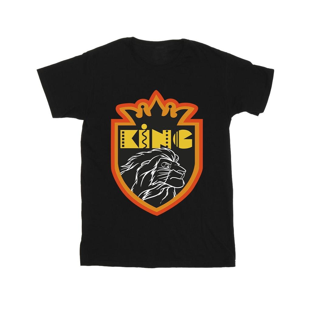 Disney Mens The Lion King Crest T-Shirt