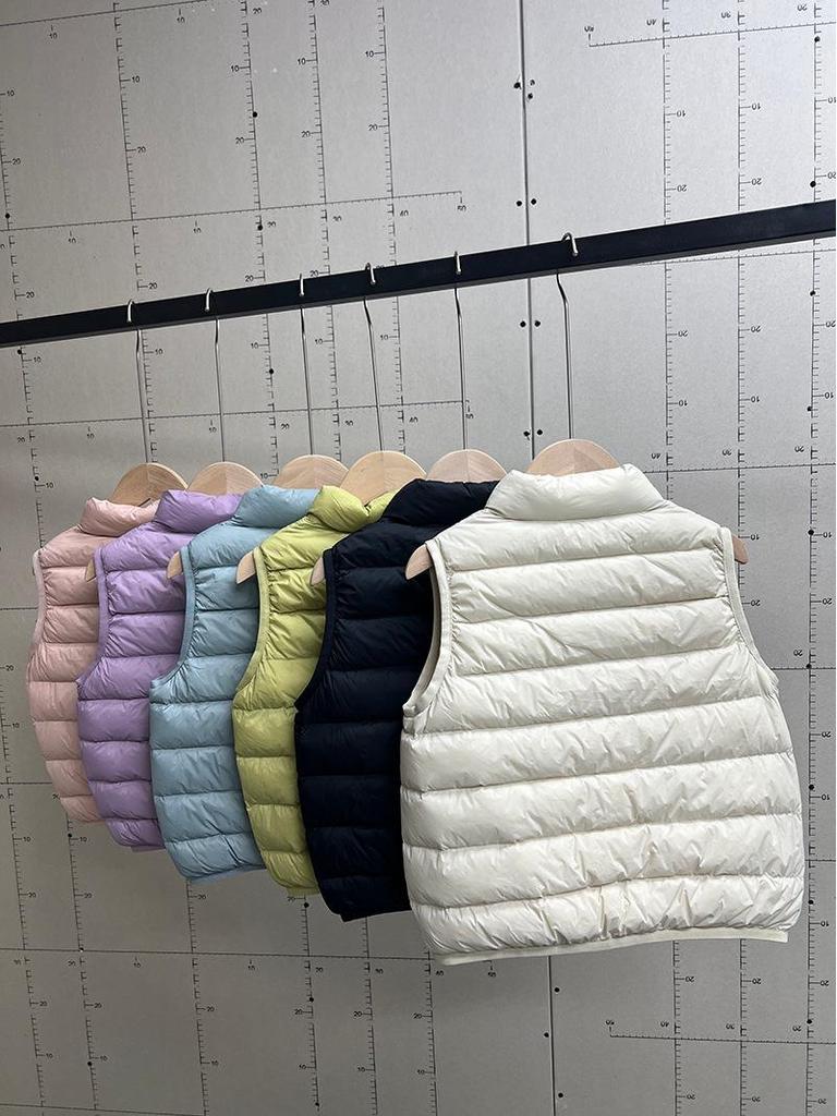 Colete de Penas Leve para Crianças: Jaqueta Estilosa 2025 para Meninos e Meninas