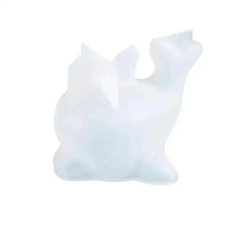 Creative Dolphin DIY Handmade Mold Animal Jewelry Decoration Silicone Mold Resin Jewelry Making Tool Cartoon Cute Ornament Mold