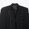 2026 spring new product European and American cross-border women's clothing street fashion with shoulder pads slim blazer w085 385554