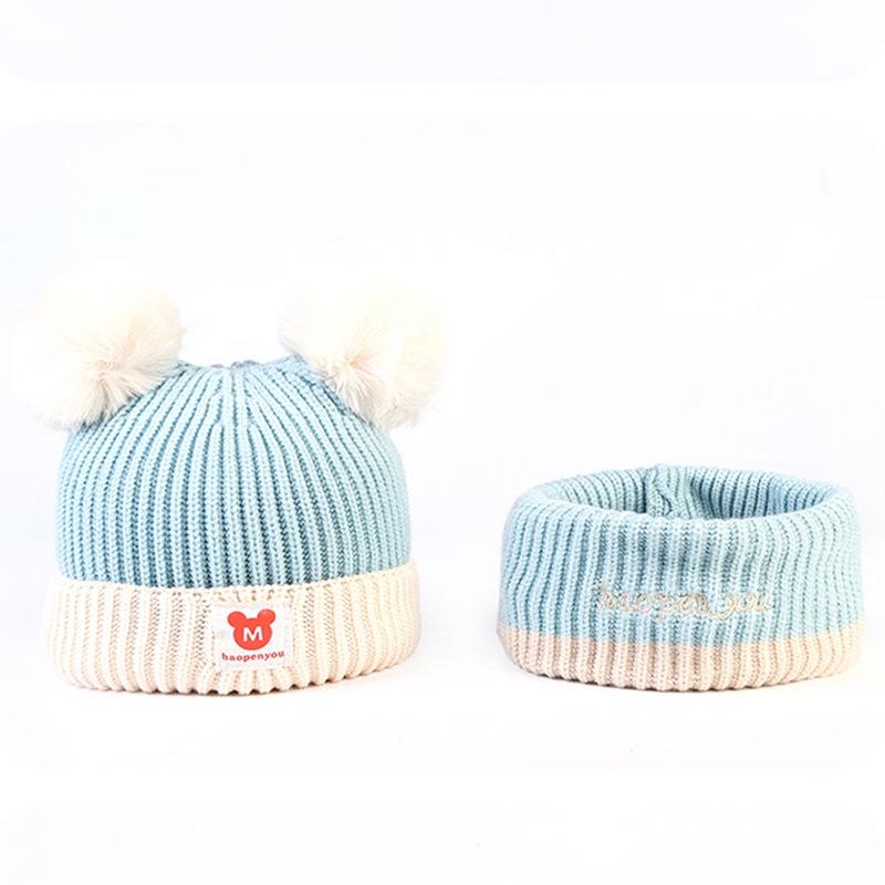 Cozy Infant Hat: Soft Double-Layer Cap for Boys & Girls (0-12 Months) - Perfect for Autumn & Winter