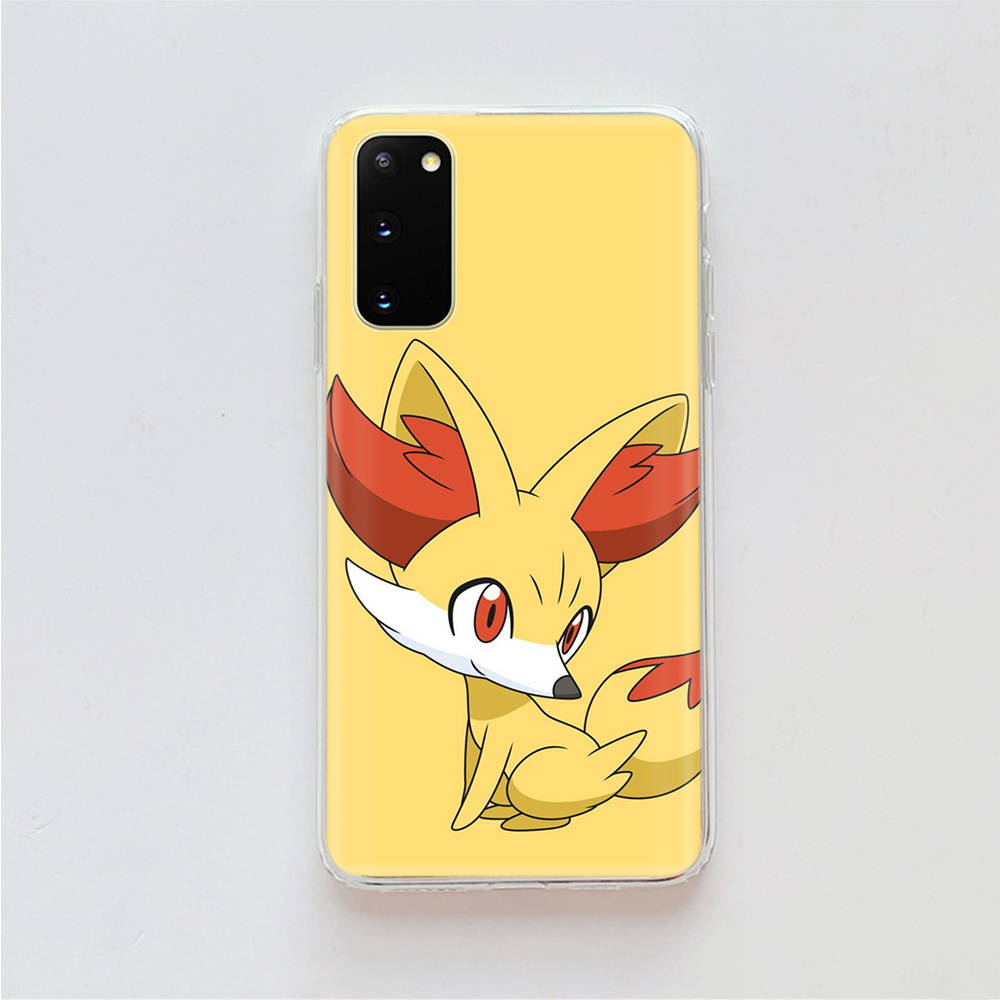AP4 Fennekin Pokemon Klare Hülle für Samsung A04 A14 A23 A34 A54 M23 M33 M52 M53 Realme 10 9 C30S C35 C55 VIVO Y02 Y21 Y33S Y51 X80 V25 Hülle
