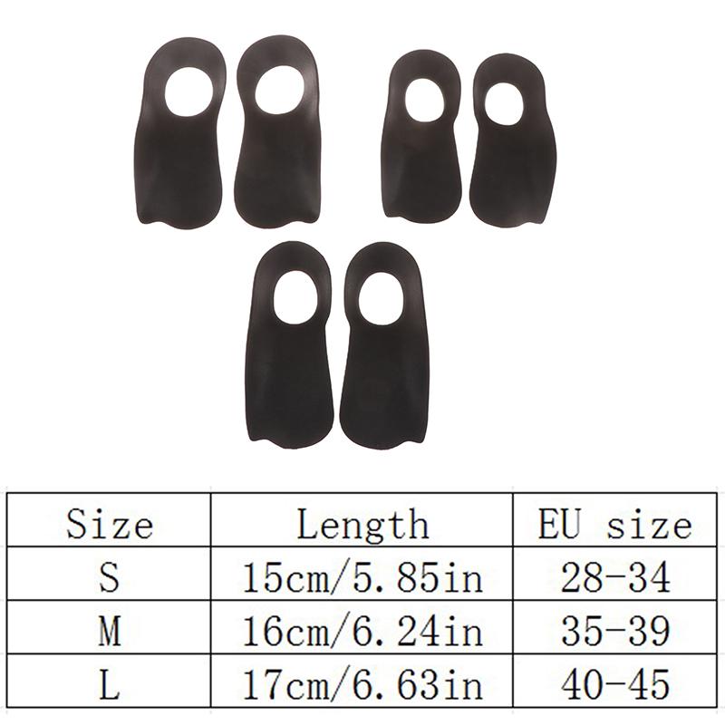 1 Pair Orthopedic Insoles Orthotics Flat Foot Health Sole Pad For Shoes Insert Arch Support Pad For Feet Care Insoles Unisex