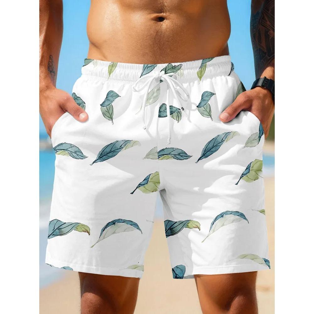 Herren Freizeitshorts Outdoor Bekleidung Kreativ Bunte Fische 3D Gedruckte Shorts Locker Lässig Übergröße Atmungsaktiv Urlaubsstil Sommer Vielseitige Shorts