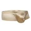 Men Solid Color Low Rise Sexy U Convex Bulge Pouch T-Back Thong Briefs