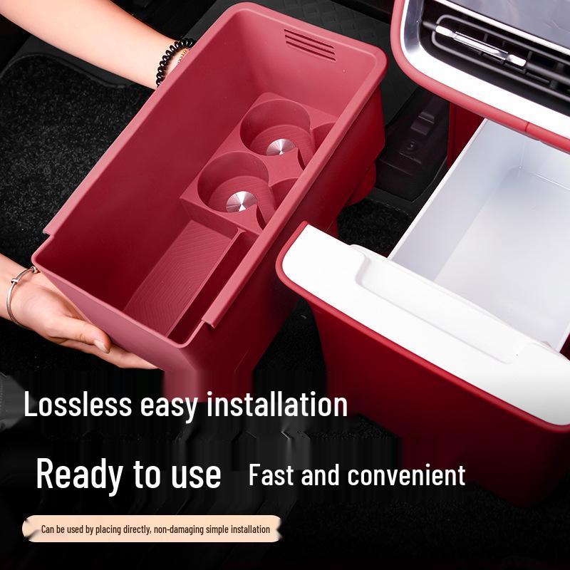 Silicone Mat Storage Tray for AITO M7 Refrigerator - Fits 26 Models, Protects & Organizes Interior