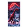 Mountain Dragon Wolf Large Size Diamond Painting New Collection Animals Diy Full Square Round Drill Rhinestone Embroidery Mosaic Cross Stitch Kits