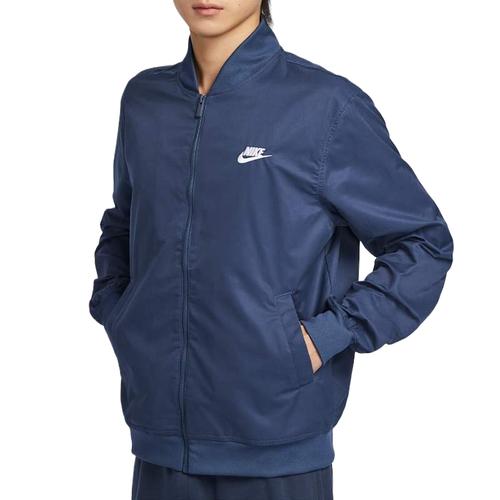 Nike logo letter versatile stand-up collar zip-up long-sleeve jacket for men
