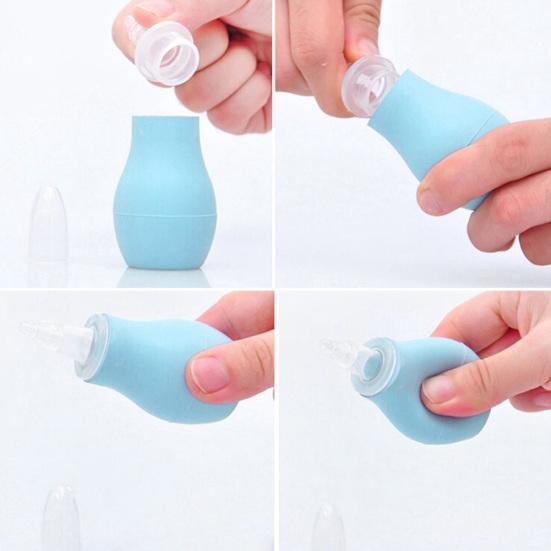 Baby Safe Nasal Vacuum Aspirator Suction Nose Cleaner Mucus Runny Inhale
