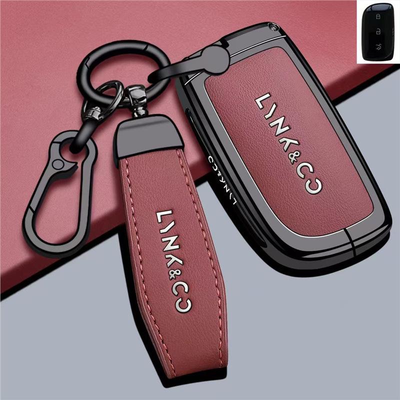 Lynk & Co 09 Key Case Shell with Buckle for Models 03/02/01/05/06/07/08 & EMP 900/Z20/Z10