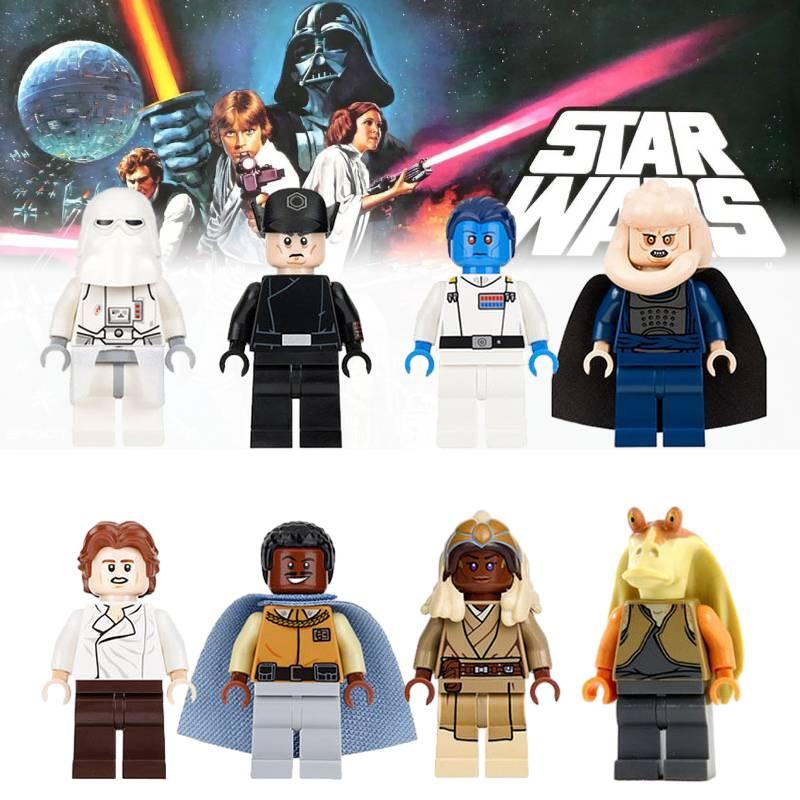 Jar Binks Jar Han Solo Building Block Minifigure Model Kids Toy Diy