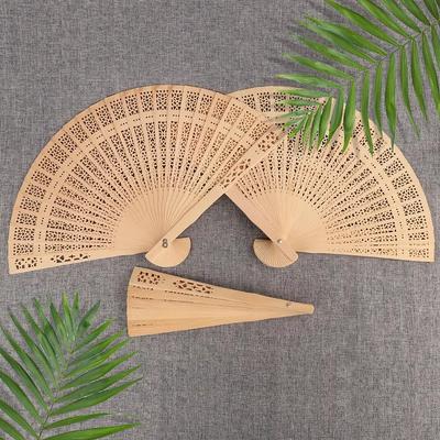 Chinese Style Black Vintage Hand Fan Folding Fan Chinese Dance Party Folding Fan
