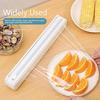 2 In 1 Food Film Dispenser Wrap Dispenser With Cutter Storage Box Aluminum Foil Stretch Film Cutter Kitchen Accessories