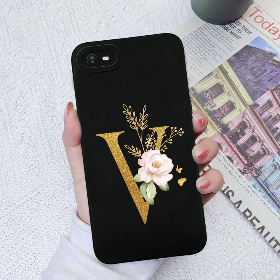 Für OPPO Realme C11 C12 C15 C33 C17 C35 C20 C30 Fall Luxus Schutzhülle Platz Flüssiges Silikon Weiche TPU Blume buchstaben Für Realme Funda Coque Stoßstange