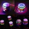 Colorful Flashing Musical Plastic Spinning Top Set With Battery-powered Lights