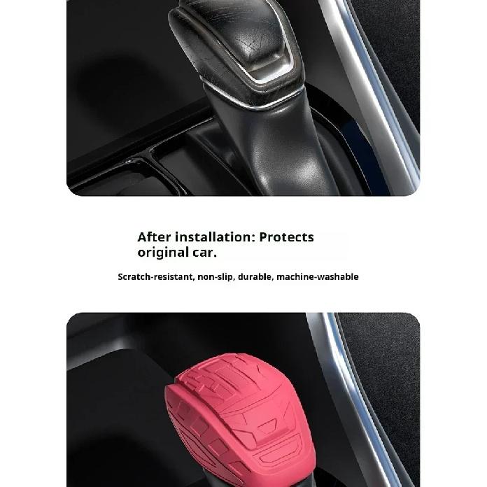 For Toyota Camry 9th generation Car Silicone Automatic Gear Shift Knob Cover Tasteless Antislip Shifter Knob Protective Cover