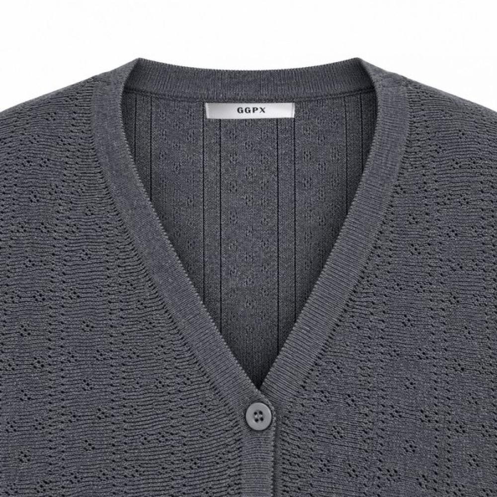 Ggpx New York Knit Sleeveless Dress Set Cardigan Gq9st005f