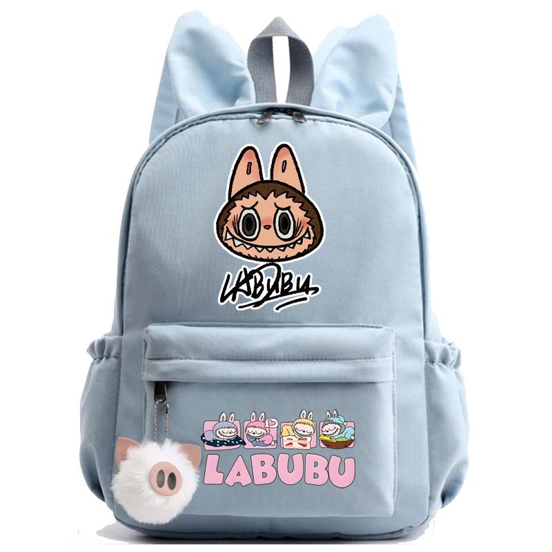 Roztomilý potištěný batoh Student Dospívající Dívka Chlapec Kreslená školní taška Dětská ležérní taška Dětský dárek k narozeninám Dámská cestovní taška Ruksak