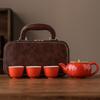 Good persimmon happens persimmon tea set creative wind teapot travel set wedding cute souvenir company