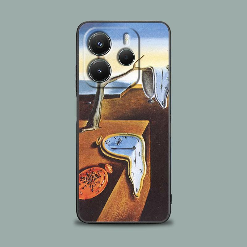 Phone Case for Xiaomi Redmi 15C 14C 12C 13C Redmi Note 15 14 13 12 11 10 Pro Plus 5G 12S Soft Cover Painting Van-Gogh Night Sky
