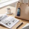 Handmade Bohemian Leather Tassel Keychain Colorful Decor Pendant for Beach Bag Key Summer Holiday Gift for Kids