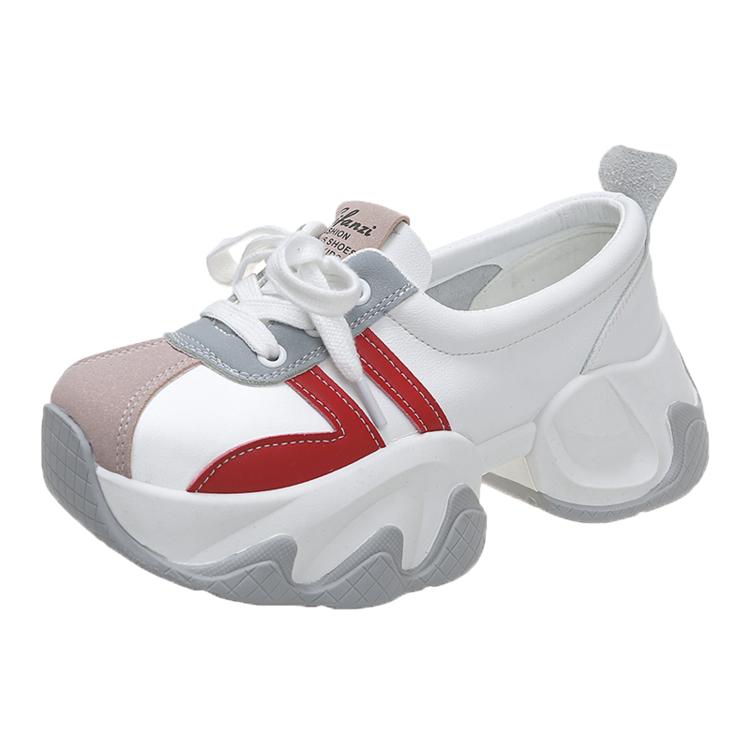 Women's Sneakers Platform Woman Sports Sneakers Brand Leather Female Vulcanized Shoes Sneakers Casual Ladies Jogging Shoes