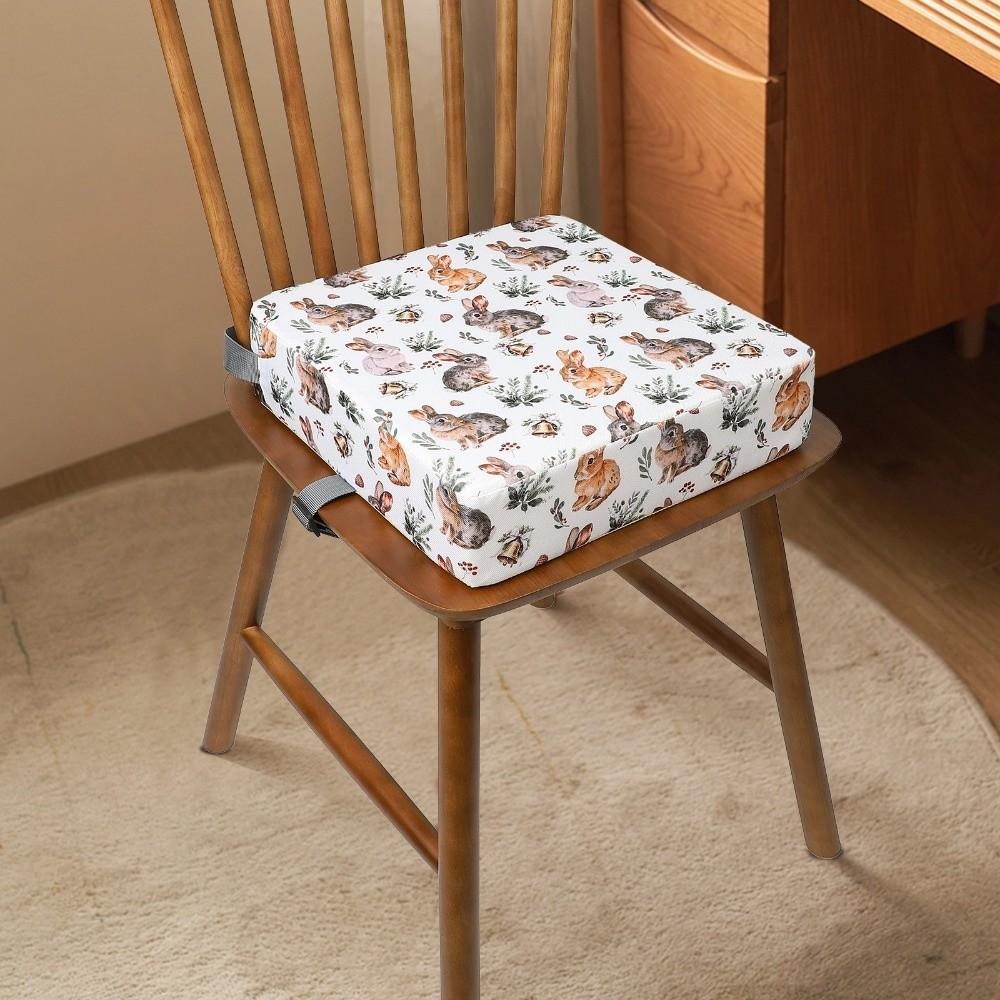 Portable Children Booster Seat Cartoon Printed Toddler Chair Cushion For Children