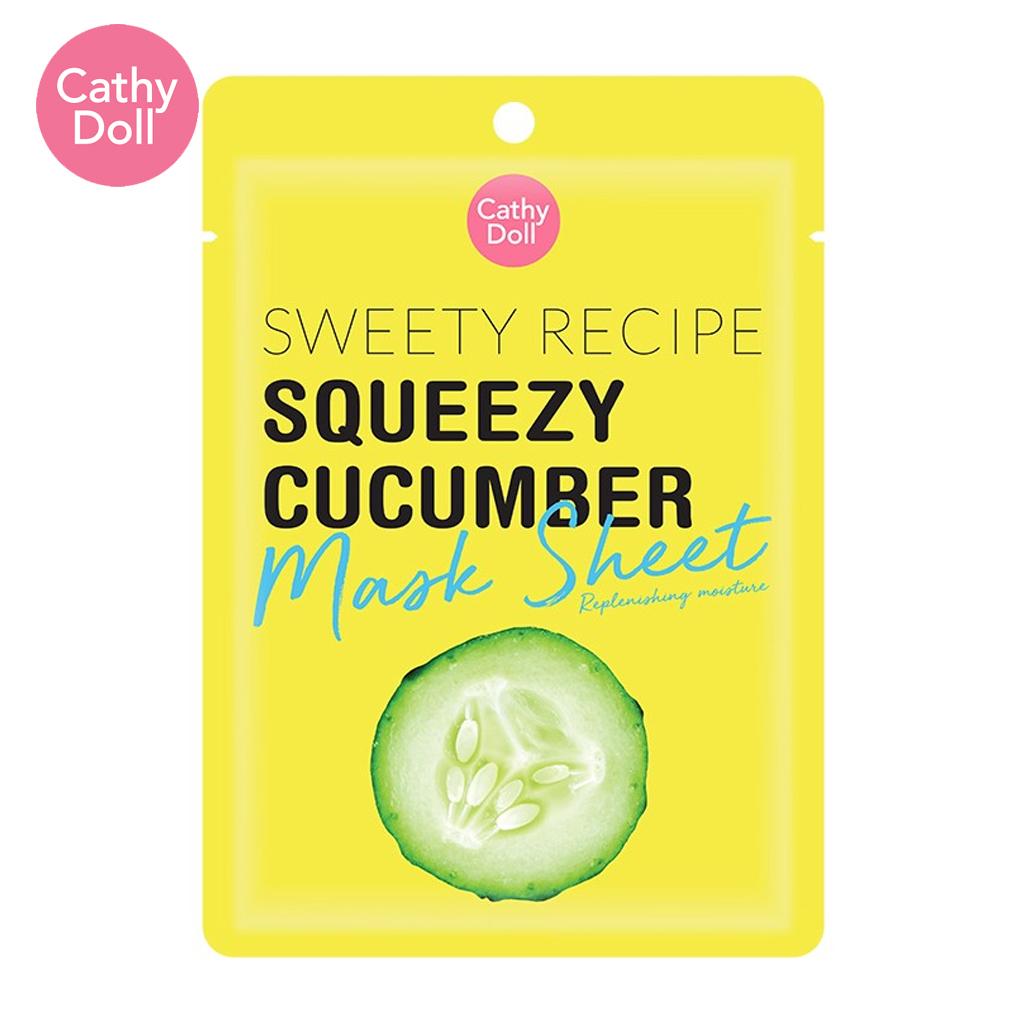 

Karmart CATHY DOLL SWEETY RECIPE МАСКА Алоэ Вера/Помидор/Морковь/Фиолетовая Капуста/Огурец 25 г - Тайский Cucumber