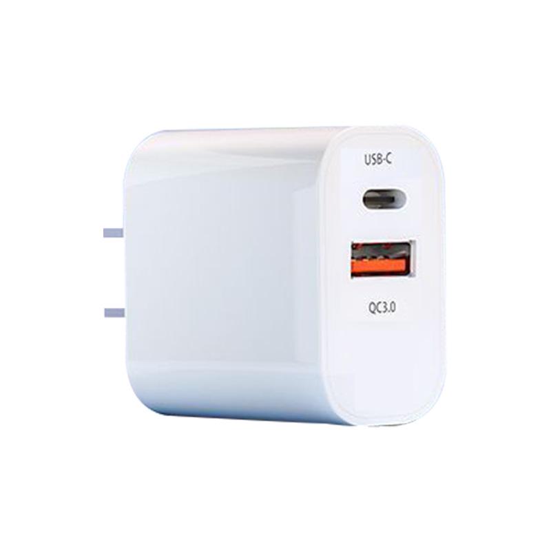 PD20W Dual Port A+C Charger for iPhone 16/15/14 - Super Fast Charging, 3C Certified