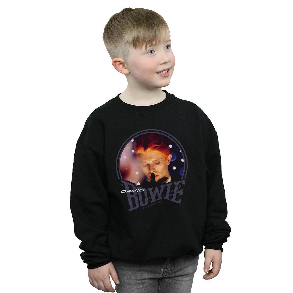 David Bowie Boys Quiet Lights Sweatshirt