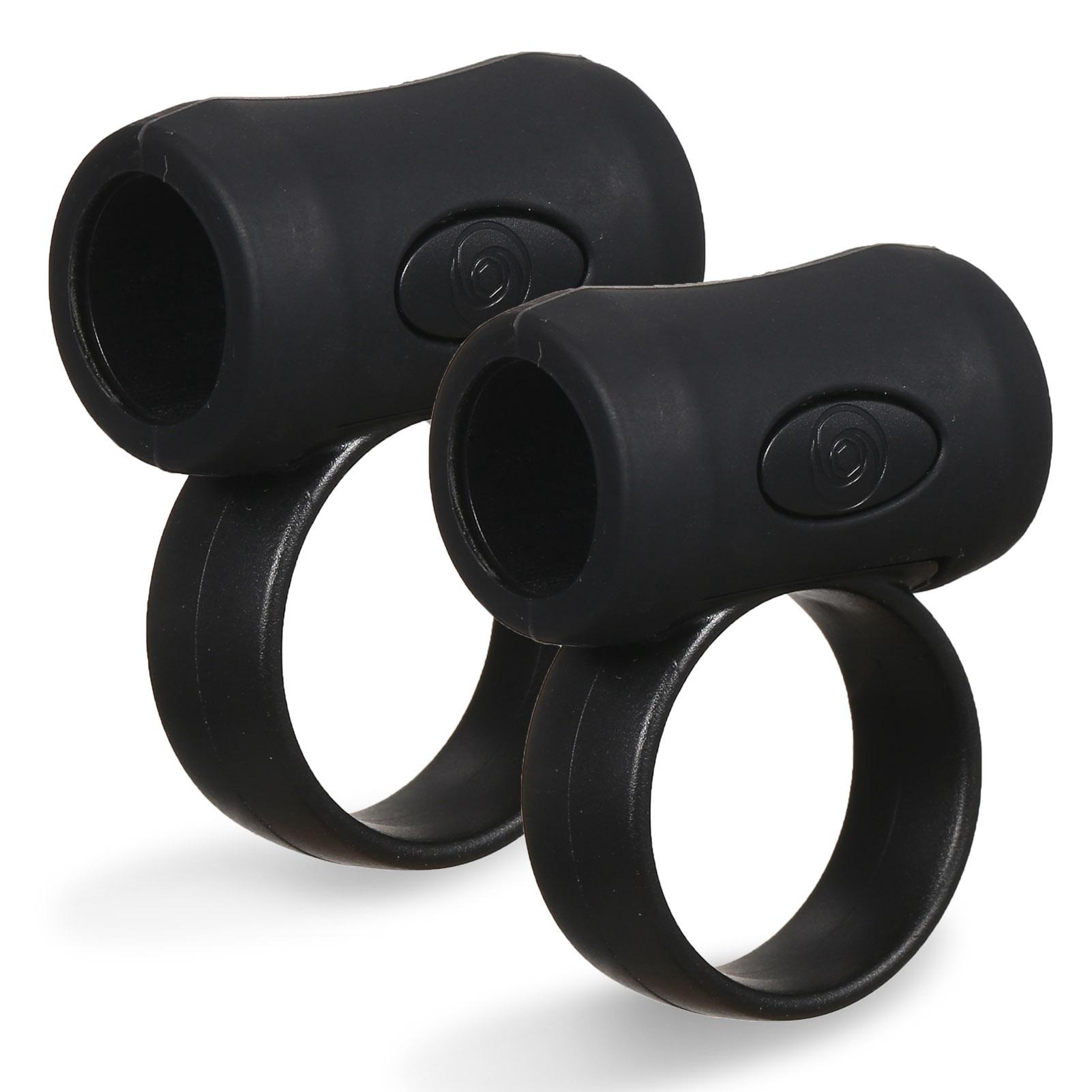 Painter Black 2Pcs Drumstick Control Clip Finger Ring Auxiliary Drumsticks Grips Anti Slip Drumsticks Accessories For Drummer Beginner