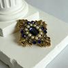 Vintage Baroque Pearl Rhinestone Crystal Brooches For Women Coat Jewelry Accessries Gifts