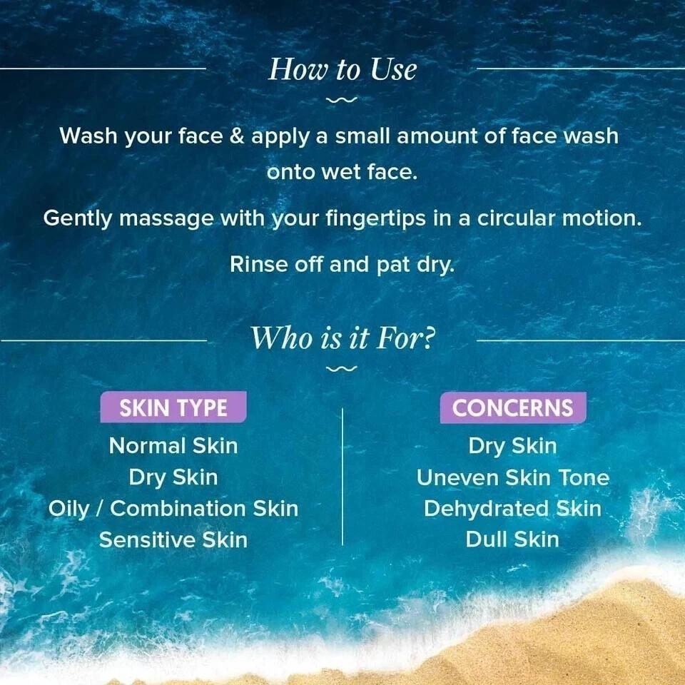 Aqualogica Radiance Smoothie Face Wash For Hydrates Skin 100ml