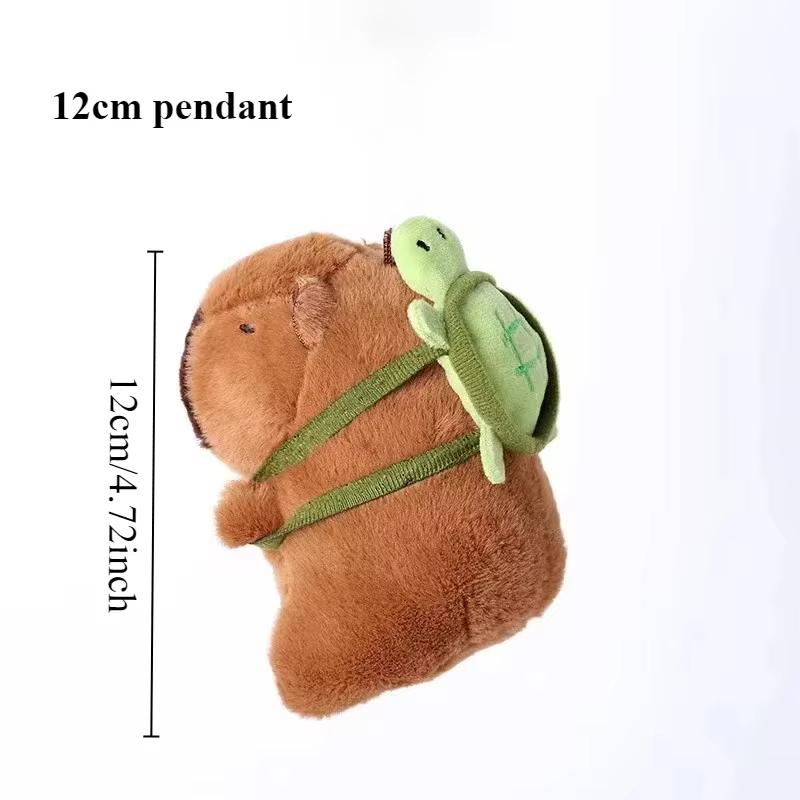 

Capibara Backpack Capybara Plush Doll Kawaii Fashion Student Plushie Schoolbag Fur Shoulder Bag Women Mini Knapsack Bags Gift