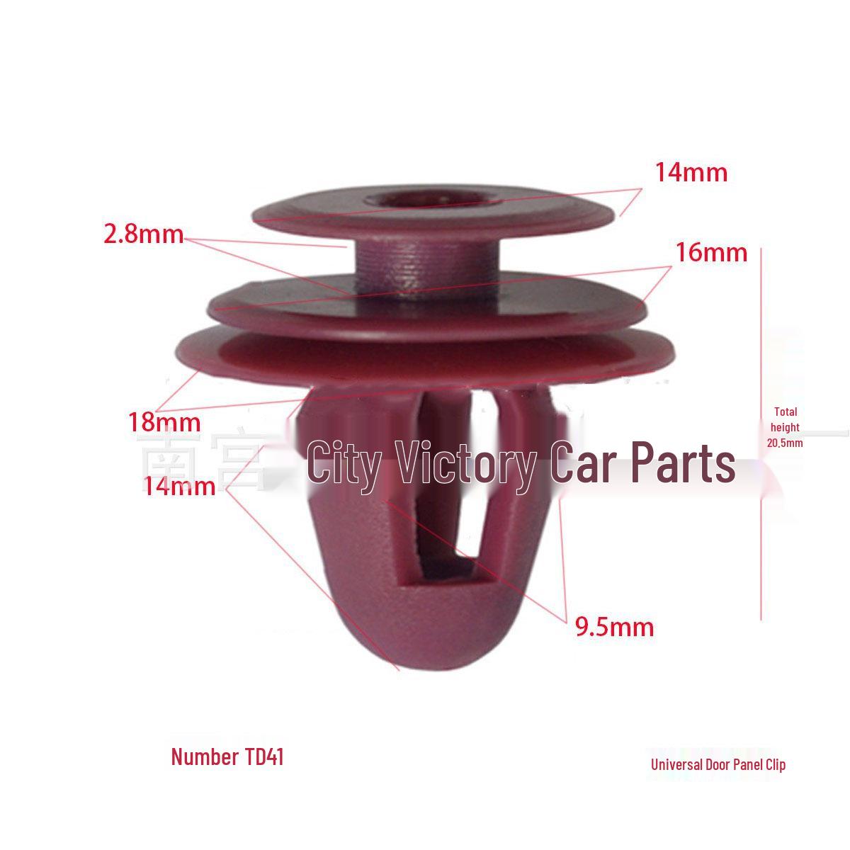 

Kia Forte, Soul, Sportage, Cerato Door Panel Trim Nylon Buckle 10000