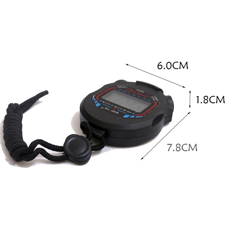 Waterproof Dual-Track Electronic Sports Stopwatch Timer with Referee and Fitness Features (Model 013)