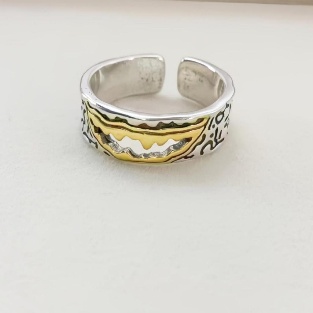 Unisex Retro Venom Dark Style Hip Hop Fashion Index Finger Ring