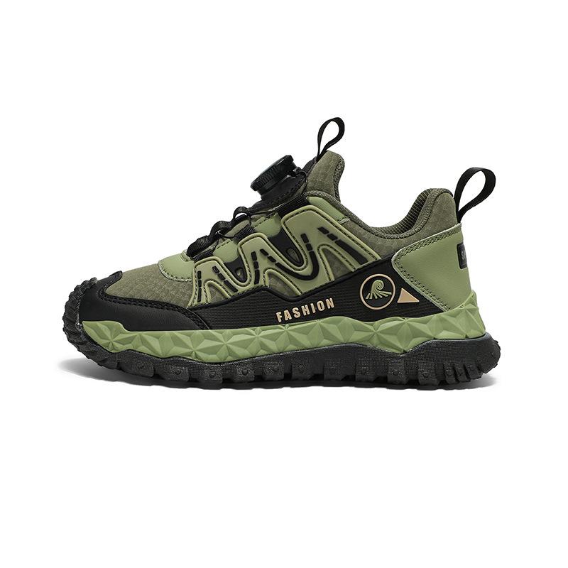 

Одноклассники, одноклассницы 2025 новая осень и зима нескользящая подошва спортивная обувь, водонепроницаемая кожаная поверхность для детей старшего возраста, мальчик 40