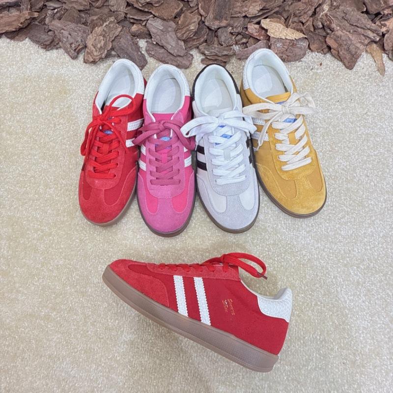 New women's shoes retro leather versatile sports casual low-top women's shoes