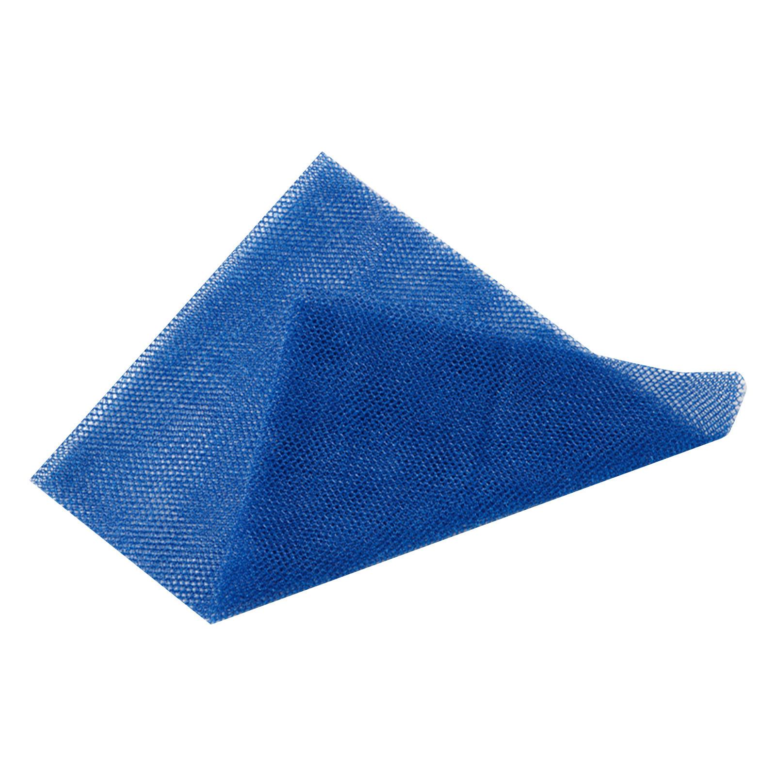 

Чистая губка, отшелушивающая сетка, длинная чистая губка для ванны, отшелушивающая и разглаживающая кожу для душа One Size синий