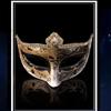 Halbgesichtsmaske Halloween-Maske Venezianische Maske Maskenballmaske Antike Maske
