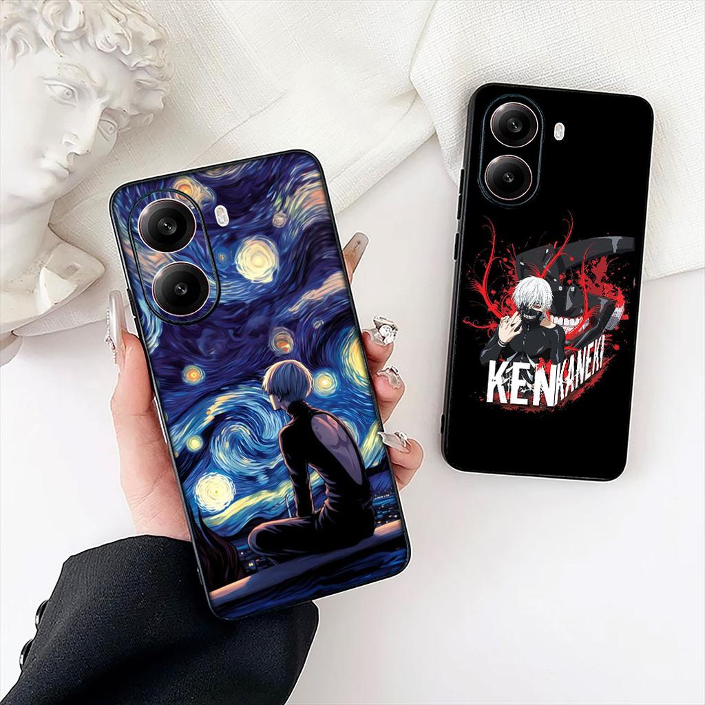 Tokyo Ghoul Cartoon Ken Kaneki Phone Case for Motorola Moto Edge 70 60 Fusion NEO Pro G Stylus G56 G96 G52 G04 G05 20 Cover